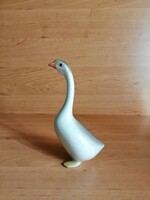 Hollóház porcelain goose figure 16 cm (po-4)