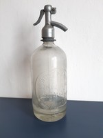 Vintage szódásüveg Weisz Mano Szikvízgyára