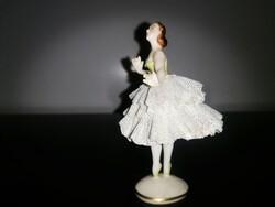 Ens Volkstedt porcelán balerina