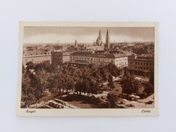 Old postcard photo postcard Szeged view