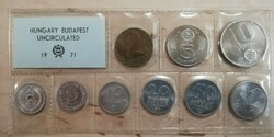 Hungarian monetary series 1971 in original case