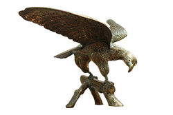 Hatalmas TURUL madár szobor 1900-as évek eleje