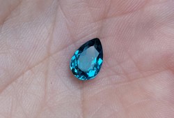 Wonderful! Genuine, 100% term. London blue topaz gemstone 1.52ct (vsi)! Value: HUF 45,600!