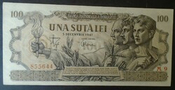 27 45 Old banknote - Romania 100 lei 1947 (December 5) vf ++