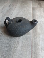 Luxurious antique cast iron lamp / spout