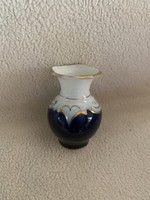 Genuine Cobalt kék kézzel festett GRAF VON HENNEBERG ILMENAU porcelán váza