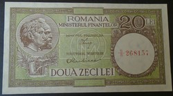 27 53 Old banknote - Romania 20 lei 1948 aunc