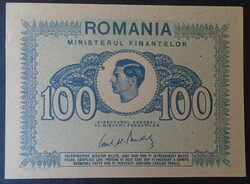 27 50  Régi bankjegyek Románia  100 lej 1945  aUNC