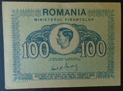 27 51 Old banknotes Romania 100 lei 1945 vf