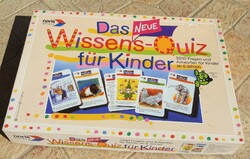 Das neue wissensquiz für kinder - German language quiz game