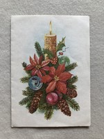 Old embossed Christmas postcard