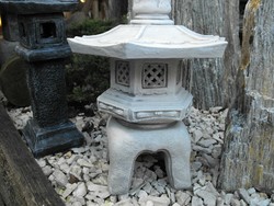 Rare yukimi japanese gardener stone lantern feng shui garden pond pagoda artificial stone sculpture