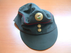 Mh Bocskai summer service cap, crowned buttons metal cap rose (crown guard) 57s # + zs