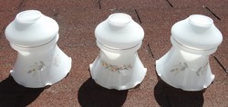 Milk - white goblet - shaped glass hood - hood