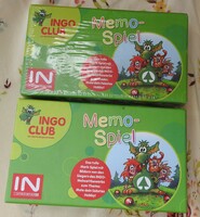Ingo club - memo - spiel - interspar - memory game - original / new