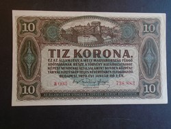 17 53 Hungary 10 crowns 1920 (1.1.1920) P560