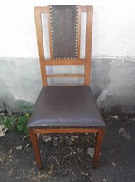 4 Pcs. Jugendstil chair.