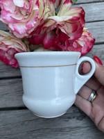 Old thick-walled hollow coffee cup