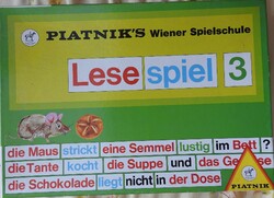 Piatnik 's lese spiel 3 - German read teaching game