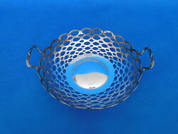 Silver English sterling 925 openwork antique offering 295 g