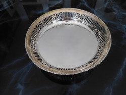 Silver English sterling 925 openwork antique offering 347 g