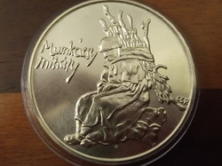 Népköztársaság Festők sor Munkácsy Mihály 200 forint ezüst érme 1976
