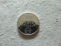 Ezüst 5000 forint 2004 PP Magyarország az EU Tagja  31.46 gramm 925 - ös ezüst