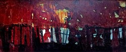 Áron Nagy Lajos : Kerítés c. alkotása