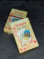 2 csomag Magyarország / Budapest francia kártya
