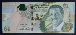 Bahamák 1 Dollar 2015 Unc