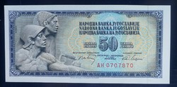 Jugoszlávia 50 Dinár 1968 Unc