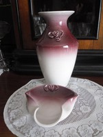 Nagyon szép kerámia váza hamutartóval