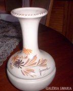 23 X 9 cm signed ceramic vase