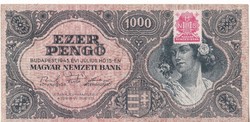 Hungary 1000 pengő 1945