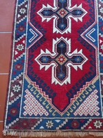 136 x 70 cm Kazak kézi csomózású szőnyeg eladó