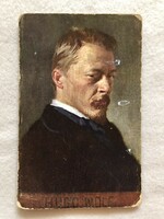 Antique postcard - hugo wolf