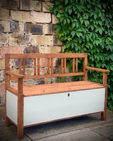 Vintage bench with bench