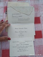 Wedding invitation for sale 1934,1936,1940!