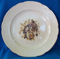 Old large Russian porcelain decorative plate