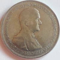 HORTHY MIKLÓS ezüst 5 pengős érme 1930. évben kiadott...