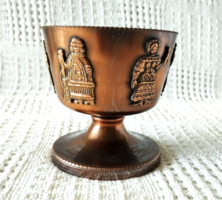 Lignifer copper bronze goblet, cup