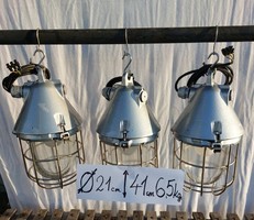 Industrial lamp, enamel lamp, deer lamp loft vintage HUF 40,000