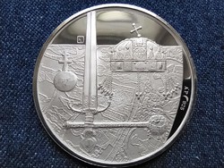 Budapest 1978. I. 6. Szent korona hazatérése .925 ezüst emlékérem 27,4g 42,5mm (id62661)