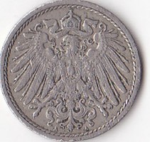 German Empire 5 pfennig 1912 / a (Berlin, Brandenburg-Prussia 1850 -) / g