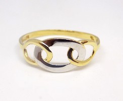Yellow and white gold ring (zal-au109374)