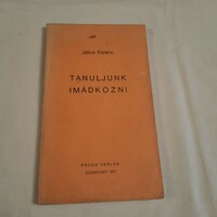 Ferenc Jálics: Let's learn to pray prugg 1977