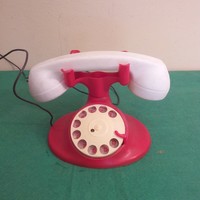 Retro plastic telephone
