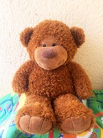 Teddy bear, teddy bear, big from the toy island
