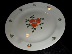 Zsolnay retro floral plate