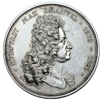 Silver Bavarian Taller ii. Miksa / 1679-1726 up 40.18 mg 0999 ag aunc certivel
